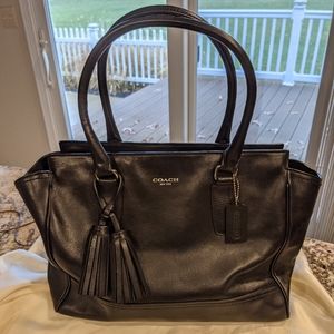 Coach Black Large Purse